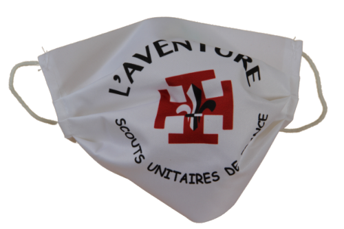 Masque protection Scouts Unitaires de France