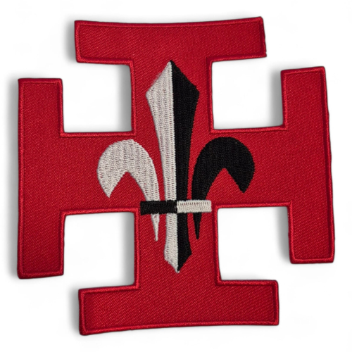 Croix SUF brodée thermocollante