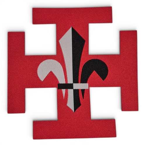Croix SUF tissée thermocollante
