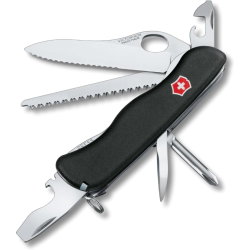 Couteau Suisse "Trailfinder black" 12 fonctions (0.8463)