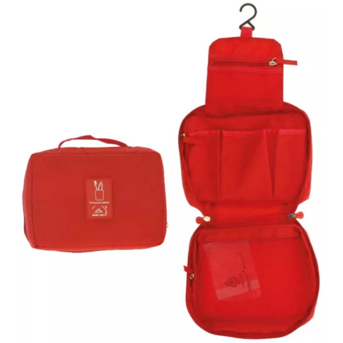 Trousse de toilette pliante Rouge