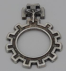 Dizainier métal croix potencée