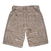 Bermuda velours beige éclaireur