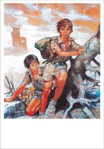 Carte Postale illustration de Pierre Joubert