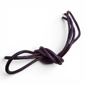 Lacet cuir rond 3 mm - 1m