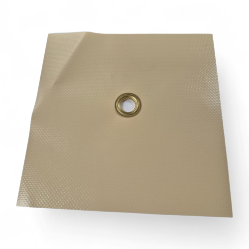 Oeillet monté sur PVC 17 mm