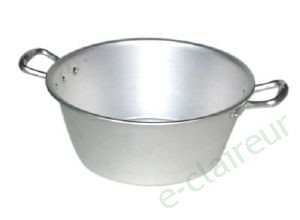 Bassine aluminium