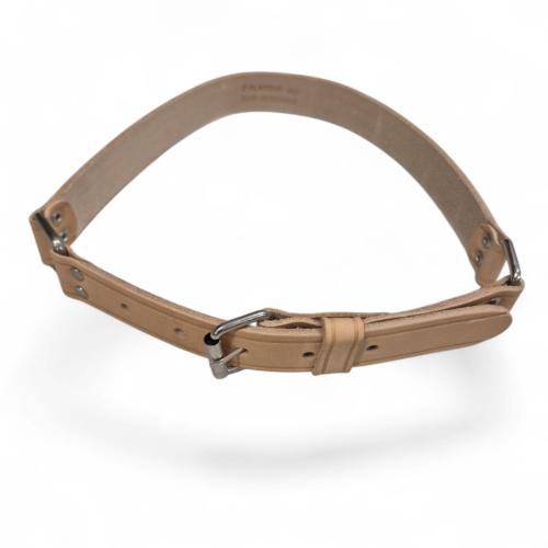 Ceinturon avec boucle métal simple