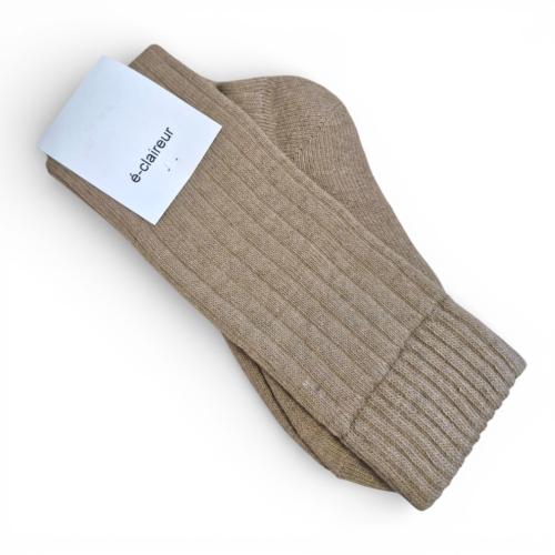 Chaussettes scout beige