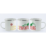 Mug émaillé - SUF L'Aventure