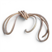Lacet cuir rond 3 mm - 1m